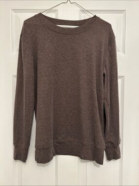 Classic Women's Crewneck Sweater - Brown
